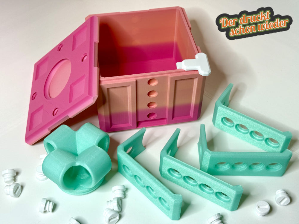 Schraubenbox "Just in Case" Sommer Edition mit 20 Schrauben