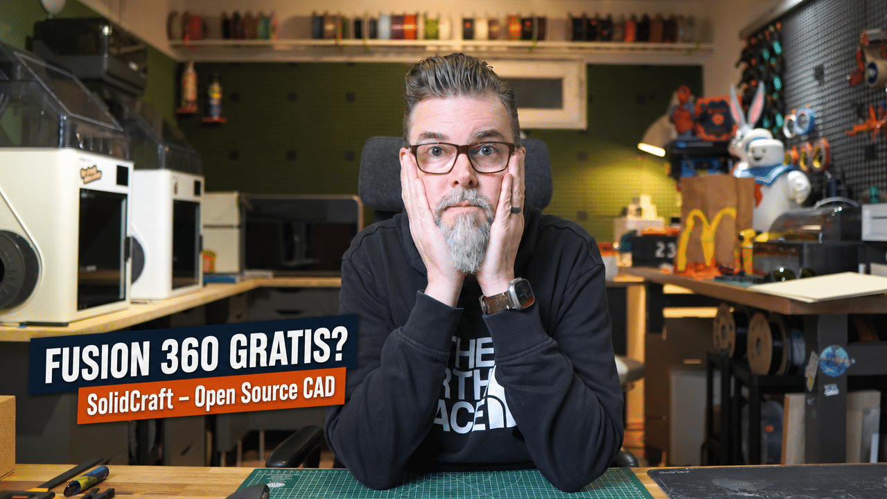 SolidCraft: Open-Source-CAD im Fusion-360-Stil, gratis